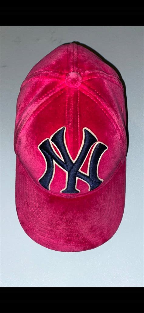 velvet yankees hat